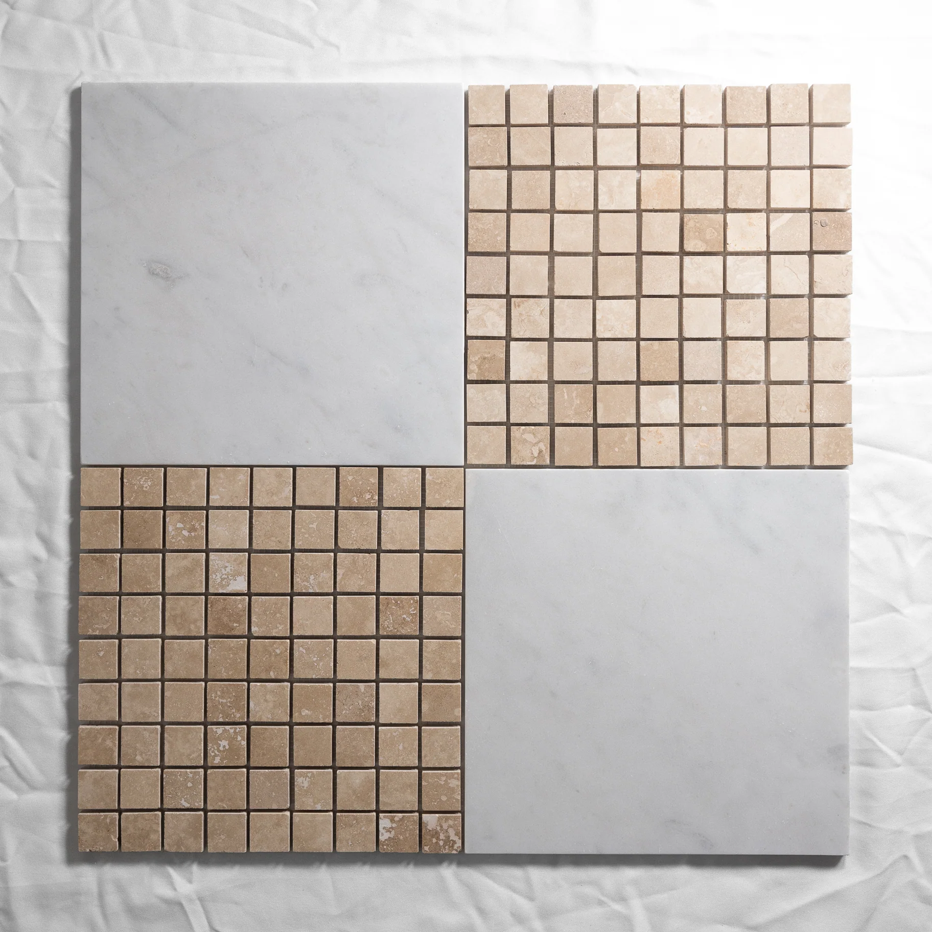 Bianco & Durango 1.25" Mosaic Checkered