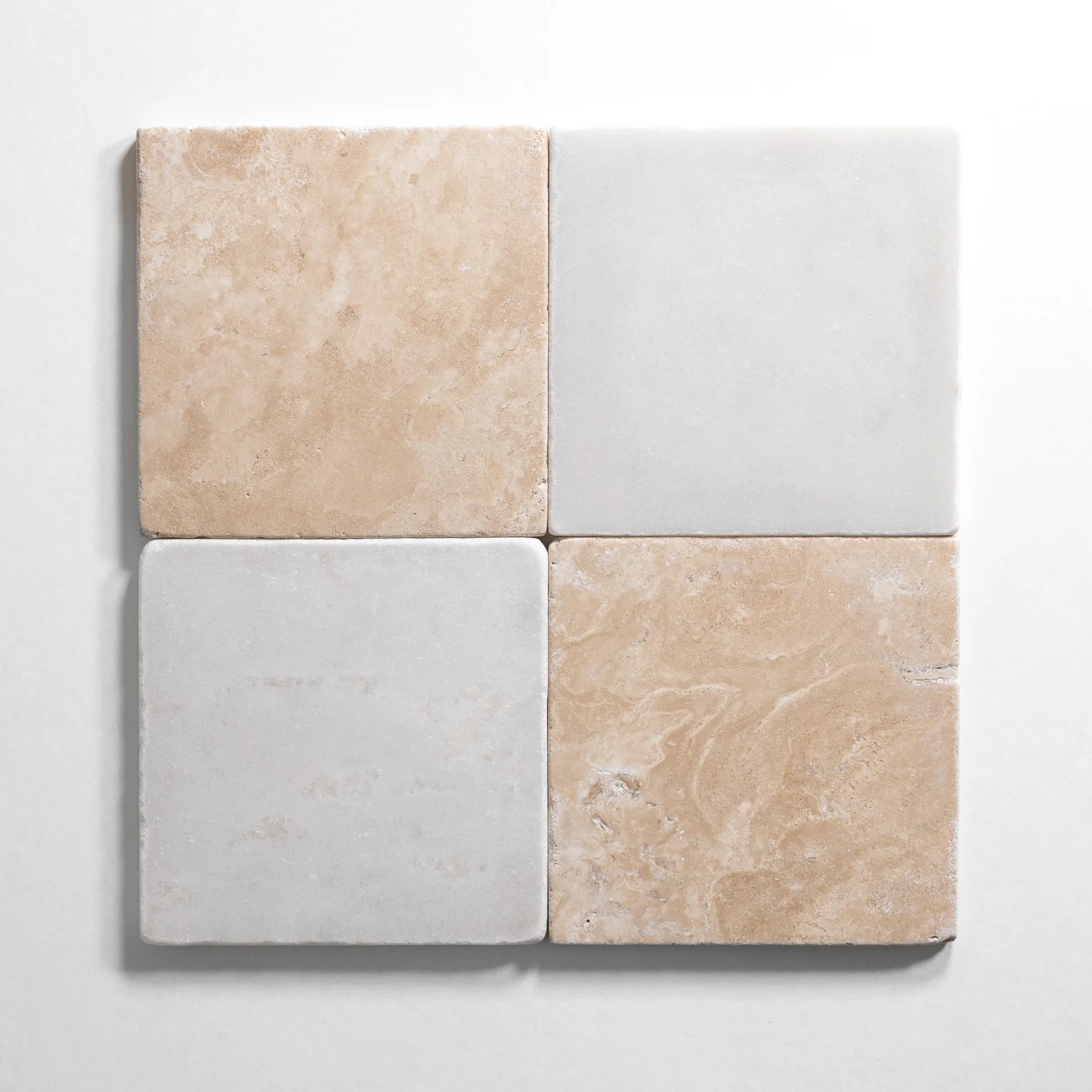 Bianco & Durango 6"x6" Tumbled - Image 2