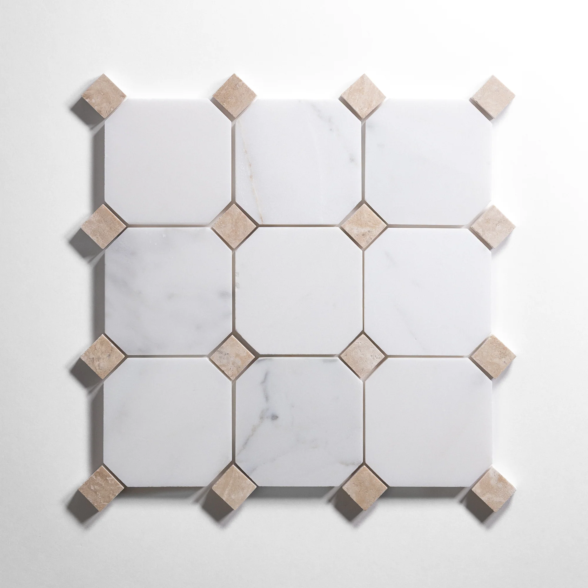 Calacatta Bianco 4" Octagon