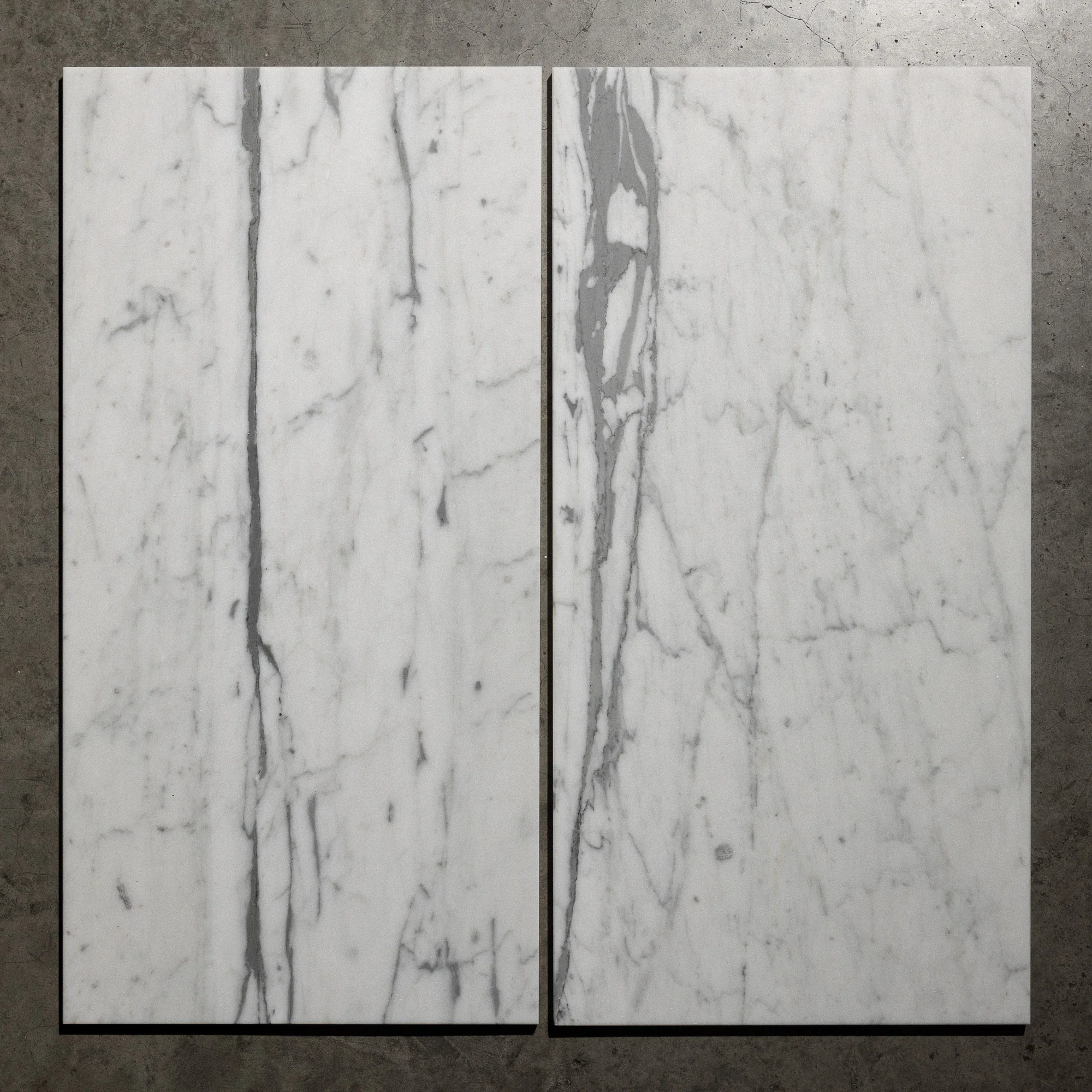 Carrara Linear V1 12"x24"
