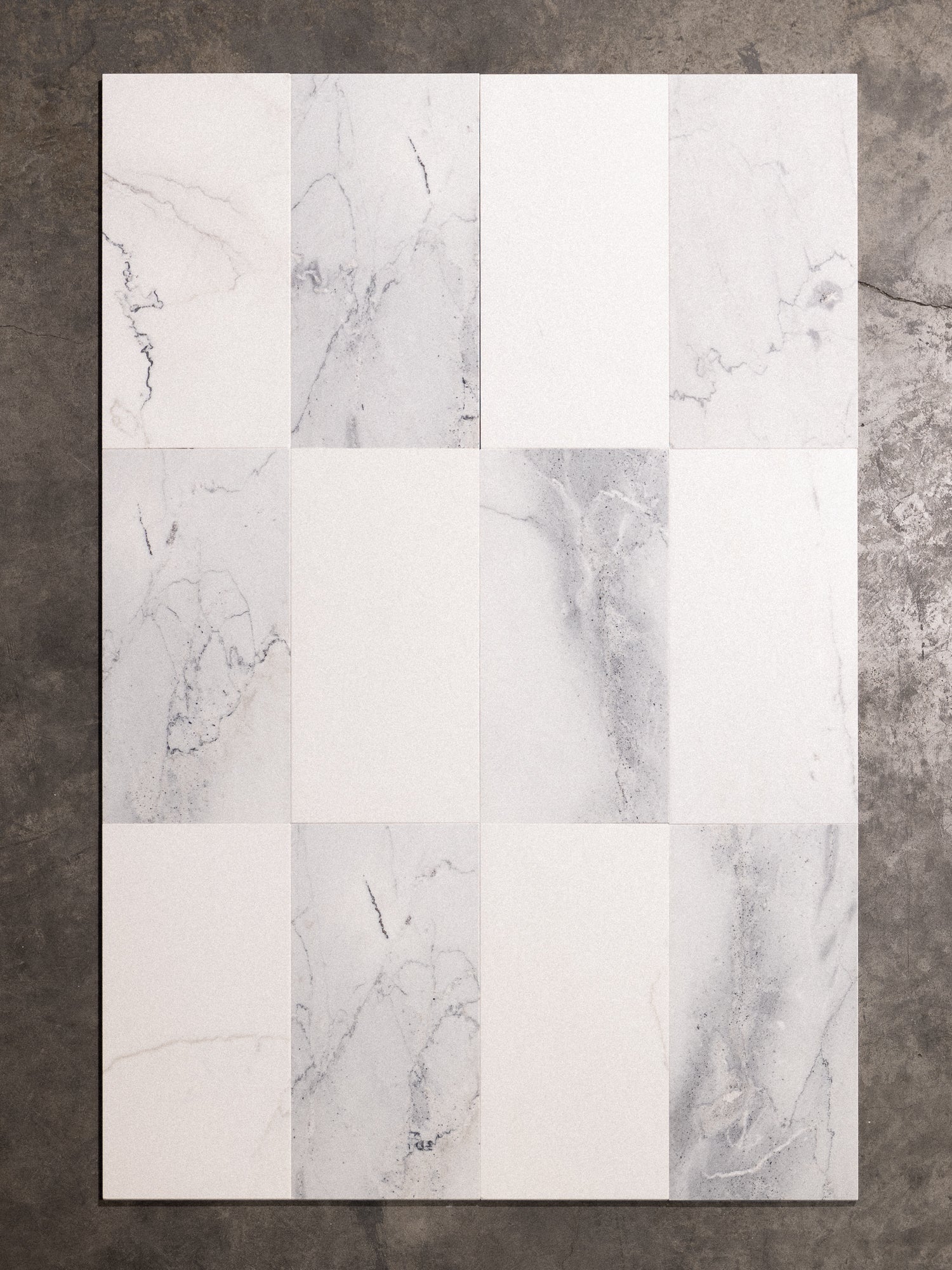 Lincoln Silver & Colorado Statuary 12"x24"