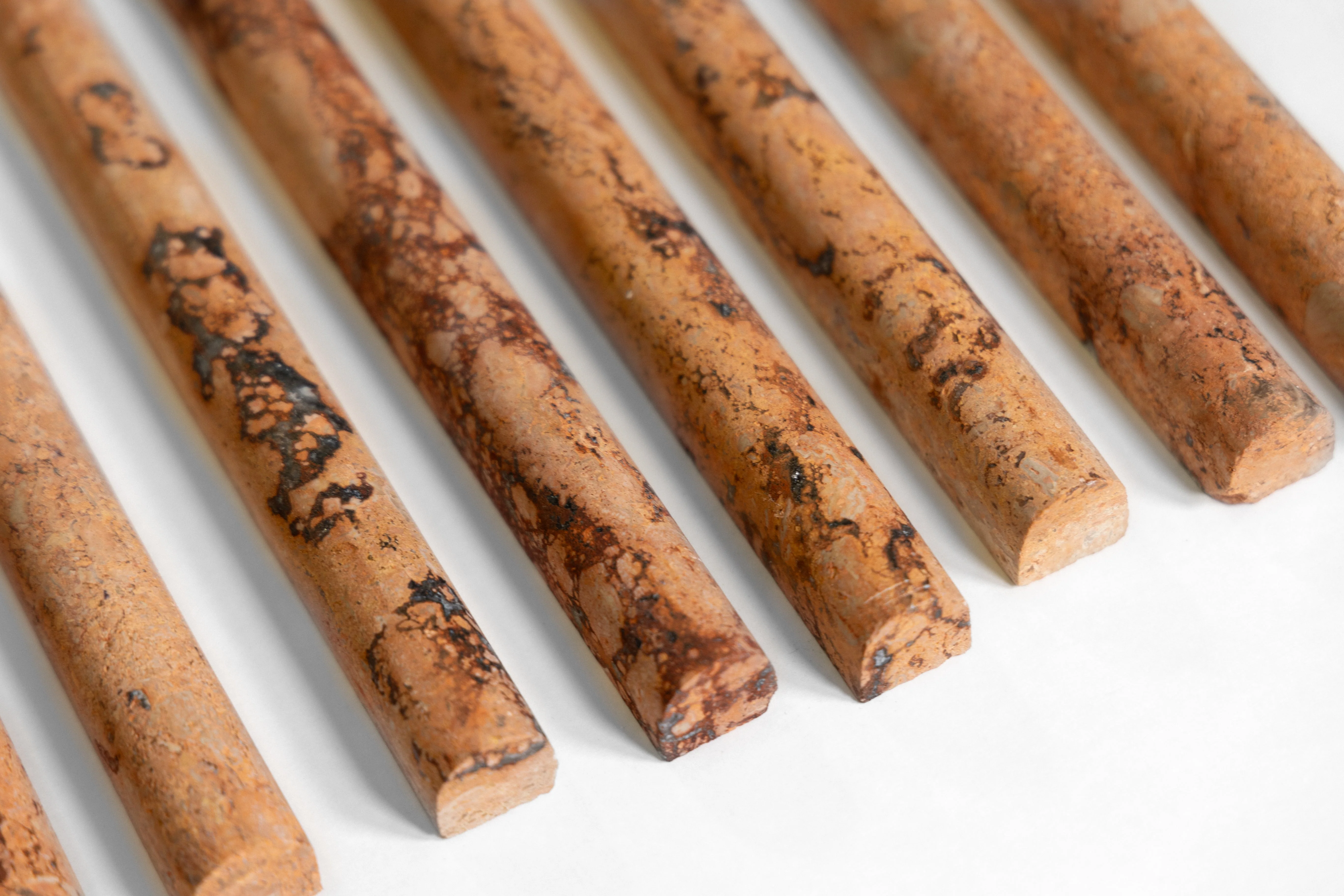 Red Limestone Bullnose - Image 3