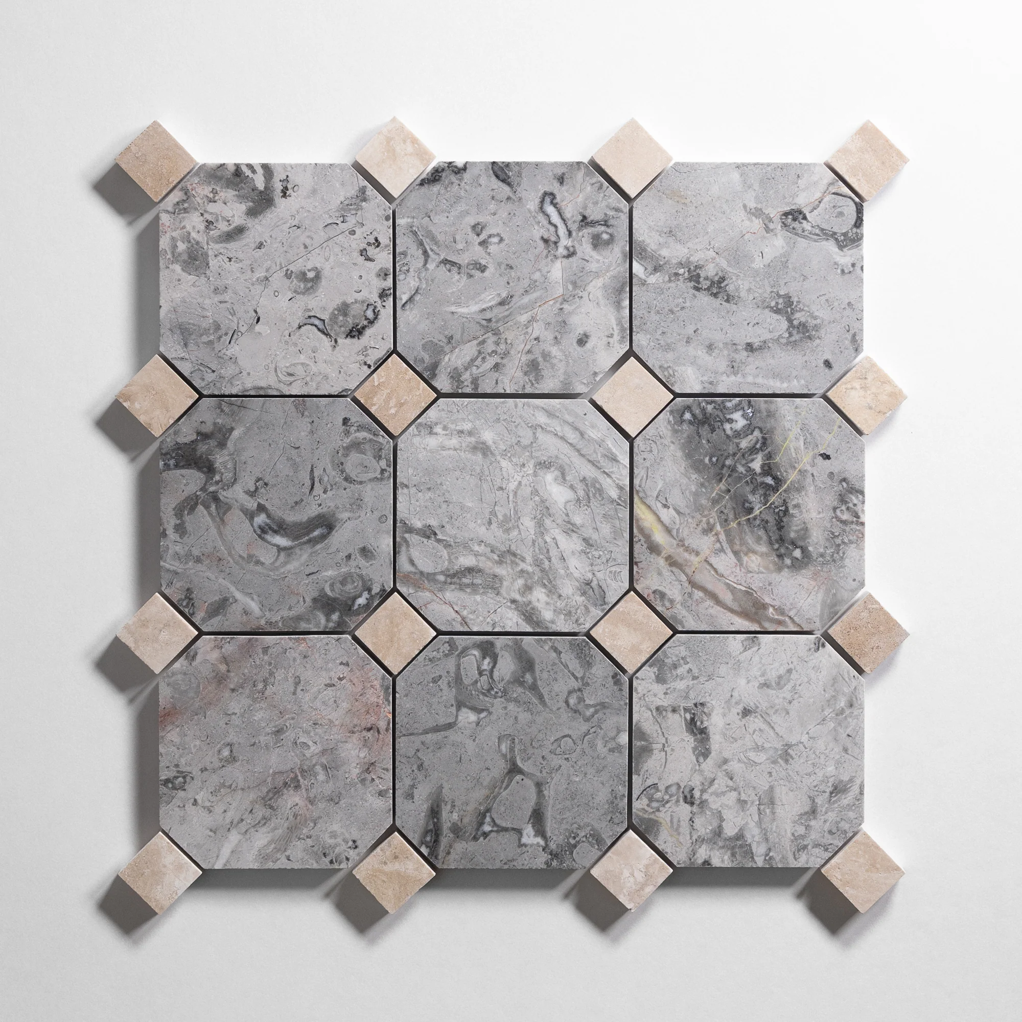 Sage Gray 4" Octagon - Image 3