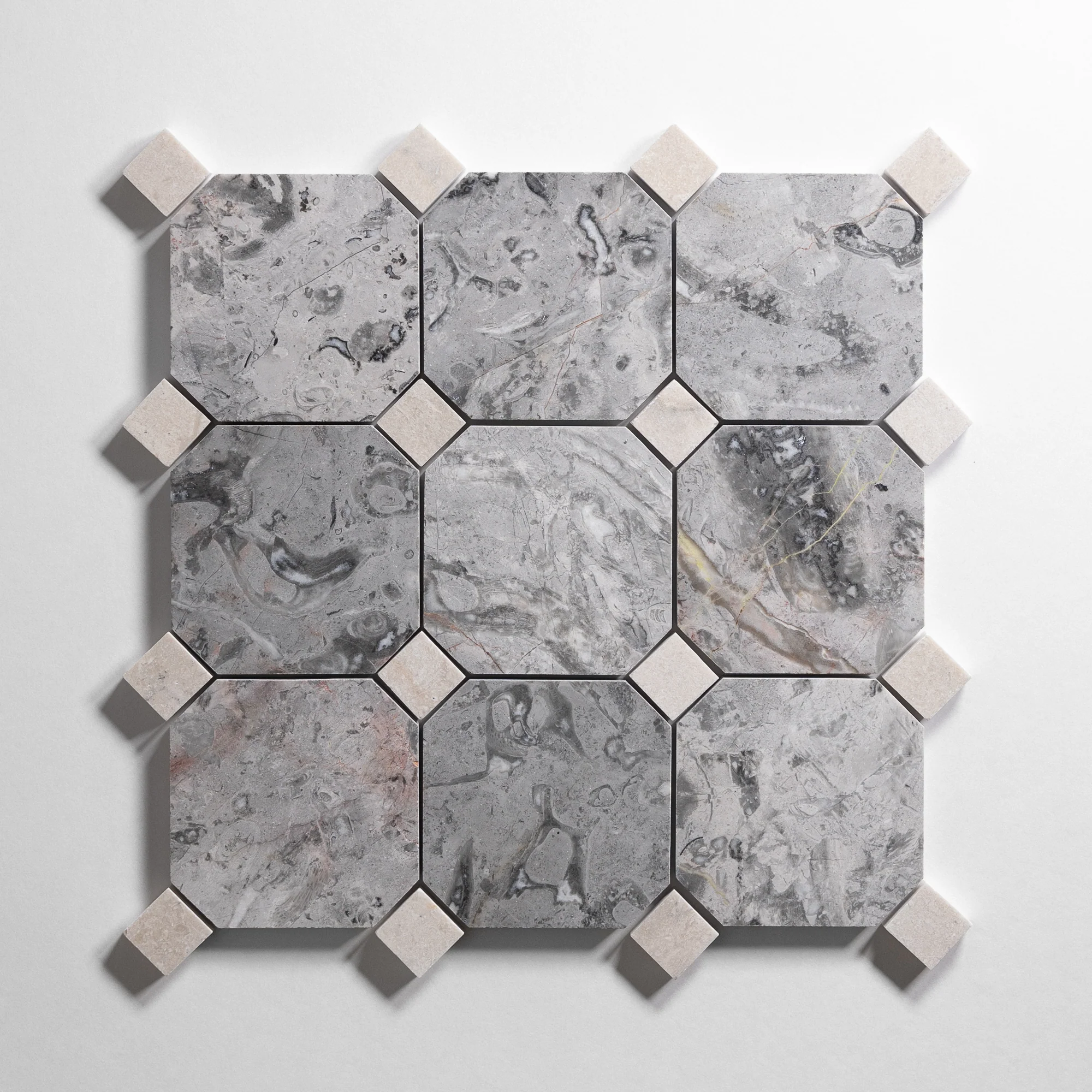 Sage Gray 4" Octagon - Image 4